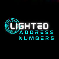 Lighted Address Numbers