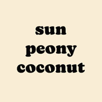 Sun Peony Coconut